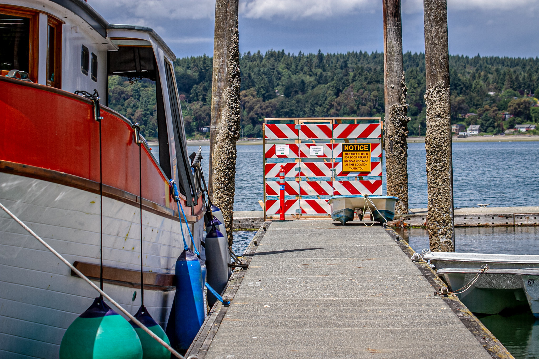 Under construction: Dockton Park – marina renovation and bulkhead removal