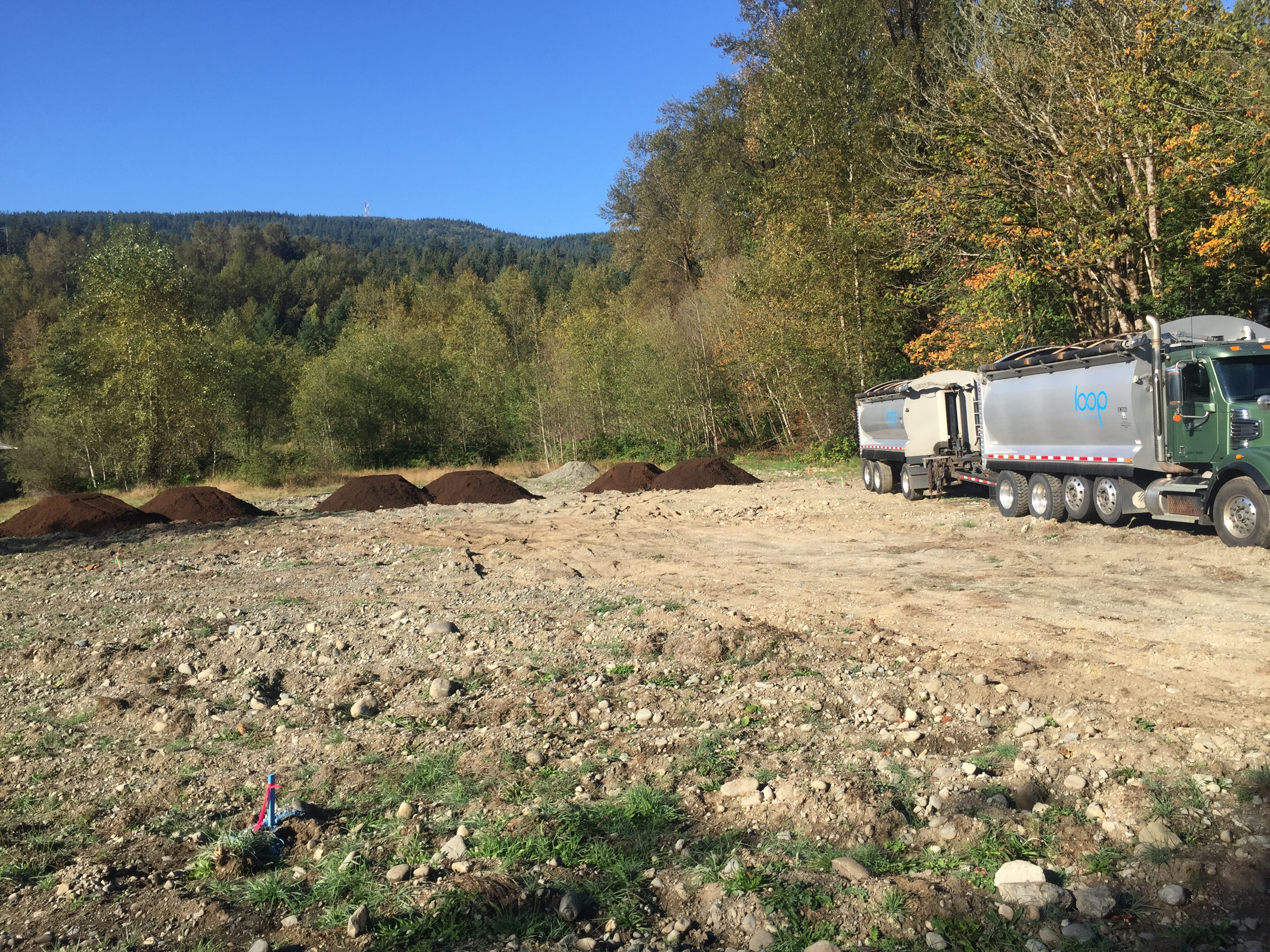 Soil restoration at Preston Mill Park